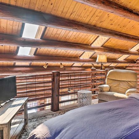 Classic Colorado Log Home With Mountain Views! Florissant 外观 照片